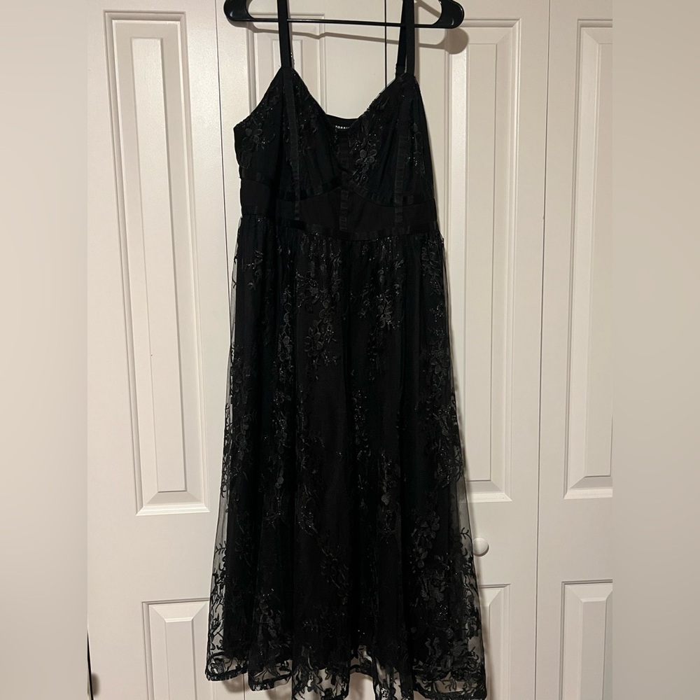 Torrid Black Midi-Length Dress